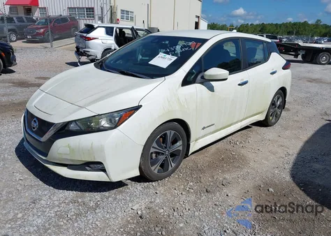 2018 Nissan Leaf Sv z USA, uszkodzony, nr VIN 1N4AZ1CP1JC303769